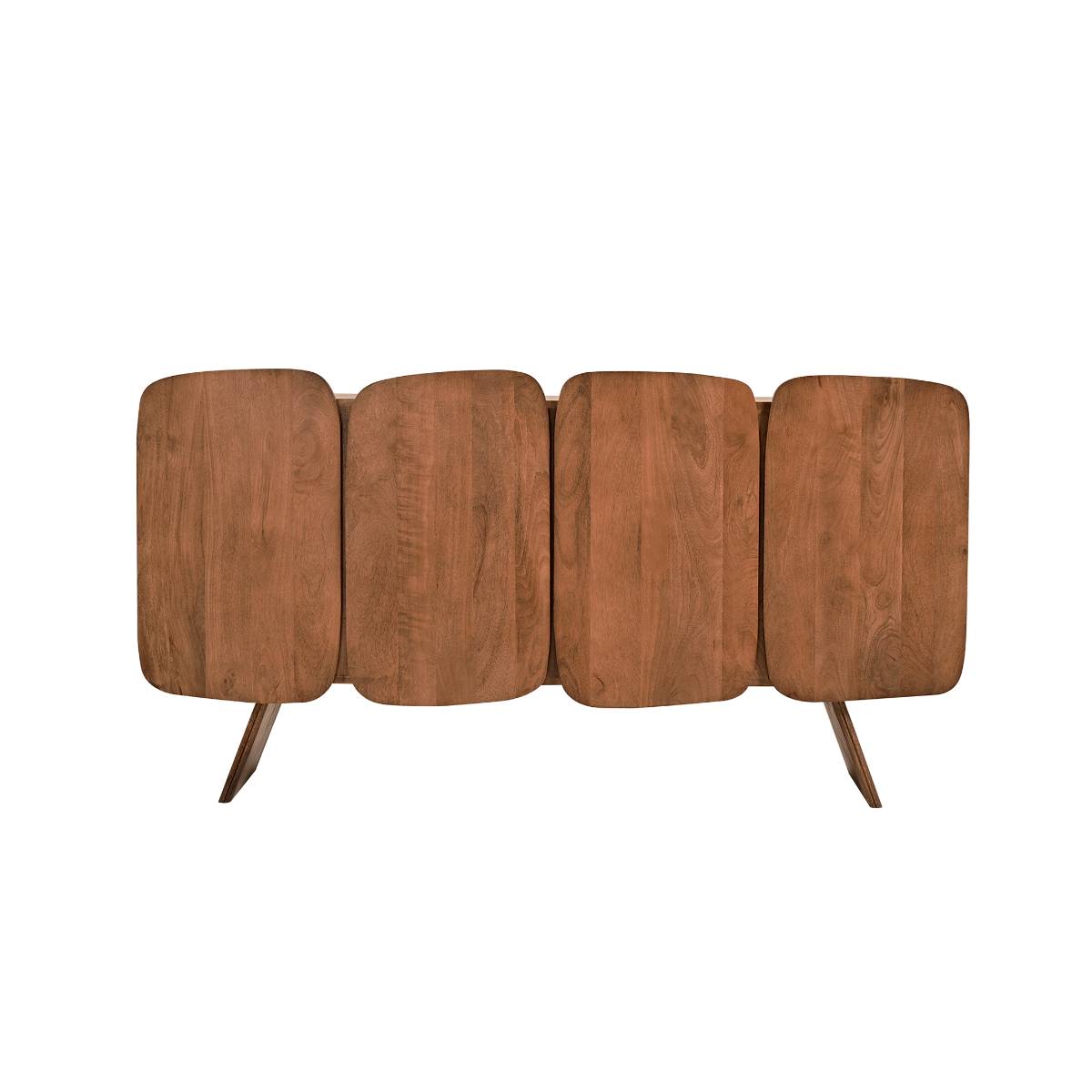 Buffet en bois de manguier BASTIEN bois foncé, MADE IN MEUBLES