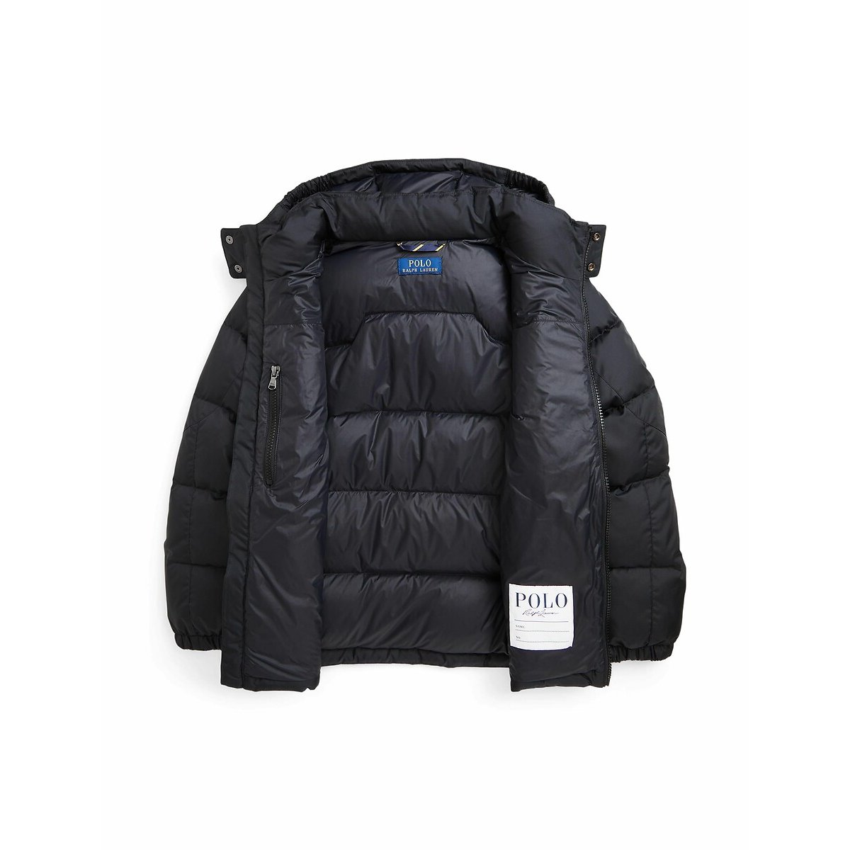 Doudoune à capuche noir, POLO RALPH LAUREN