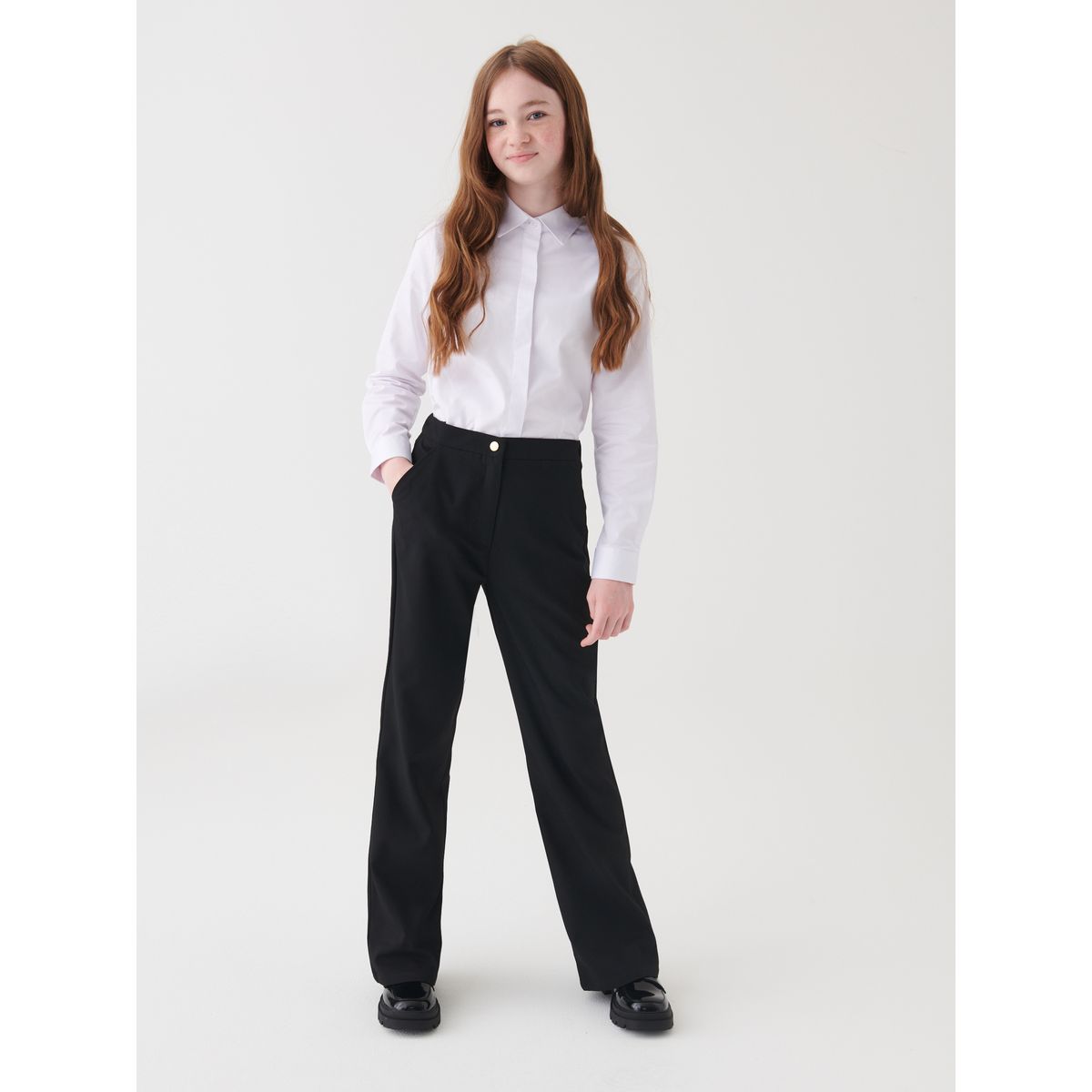 Pantalon Évasé Senior noir, NEXT
