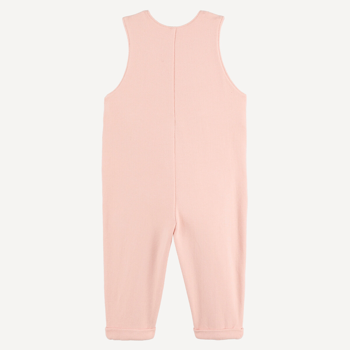 Salopette sans manches, motif cerises brodé rose, LA REDOUTE COLLECTIONS