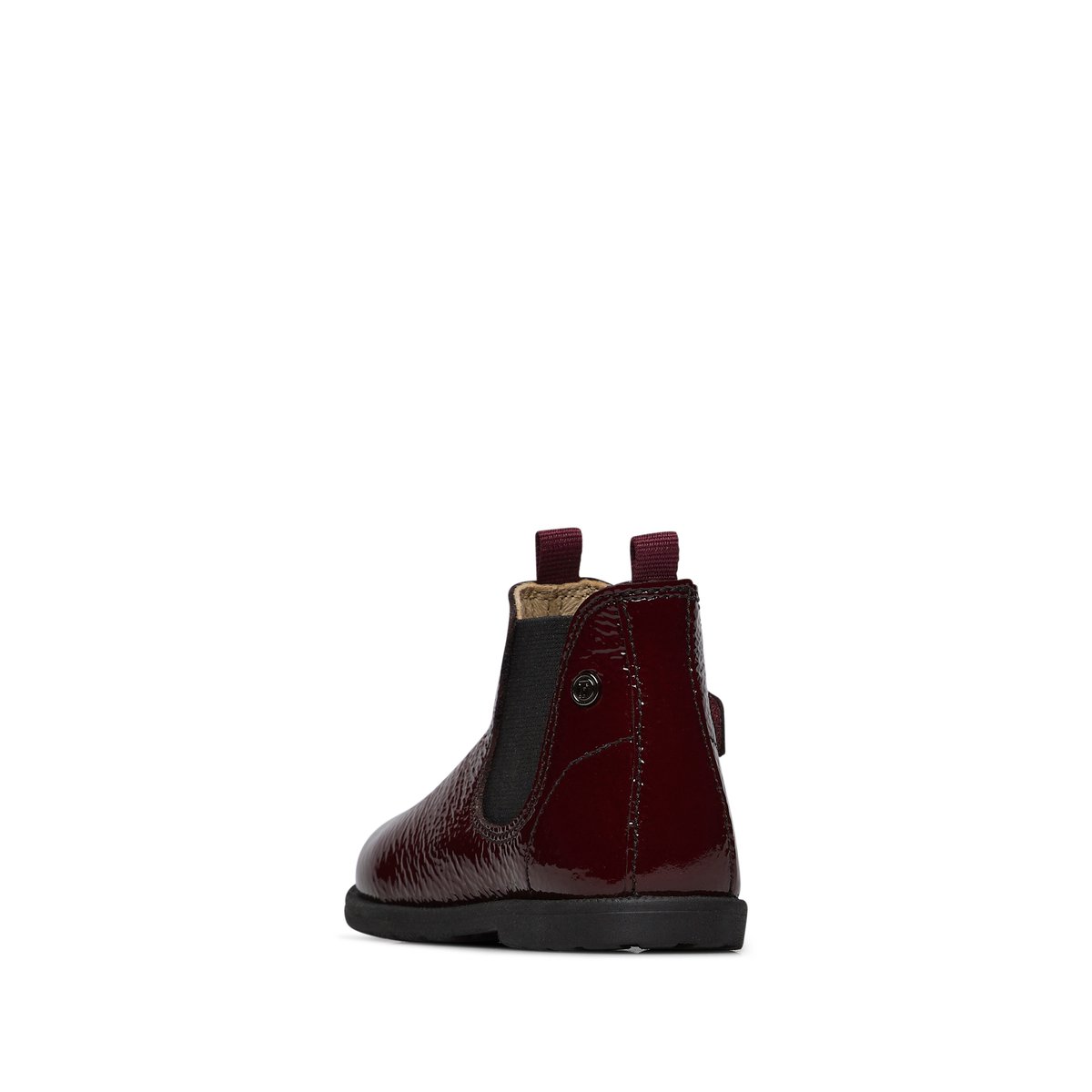 Bottines en vernis WINTER WOOD bordeaux, FALCOTTO