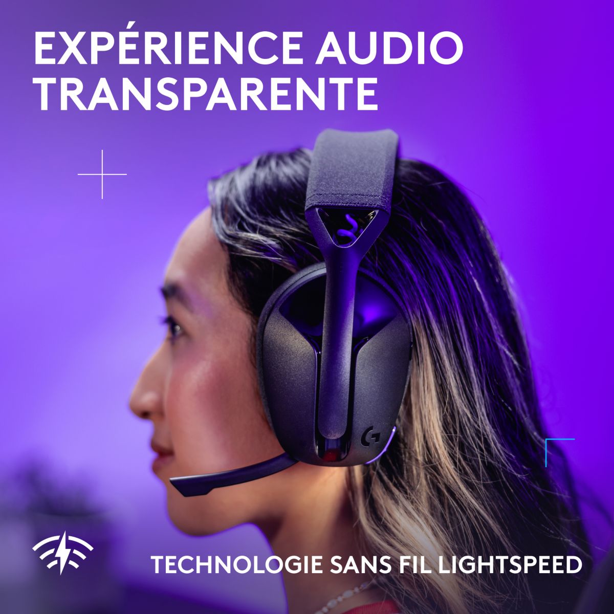 Casque gamer G321 Noir Lightspeed noir, LOGITECH