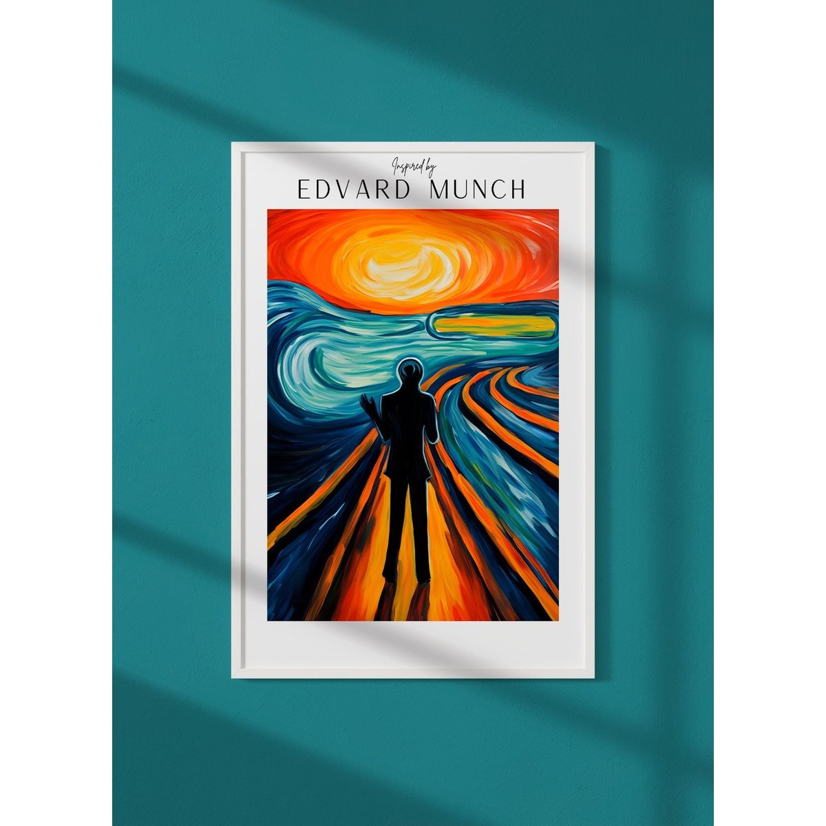 Affiche Edvard Munch n°18 blanc, L'AFFICHERIE