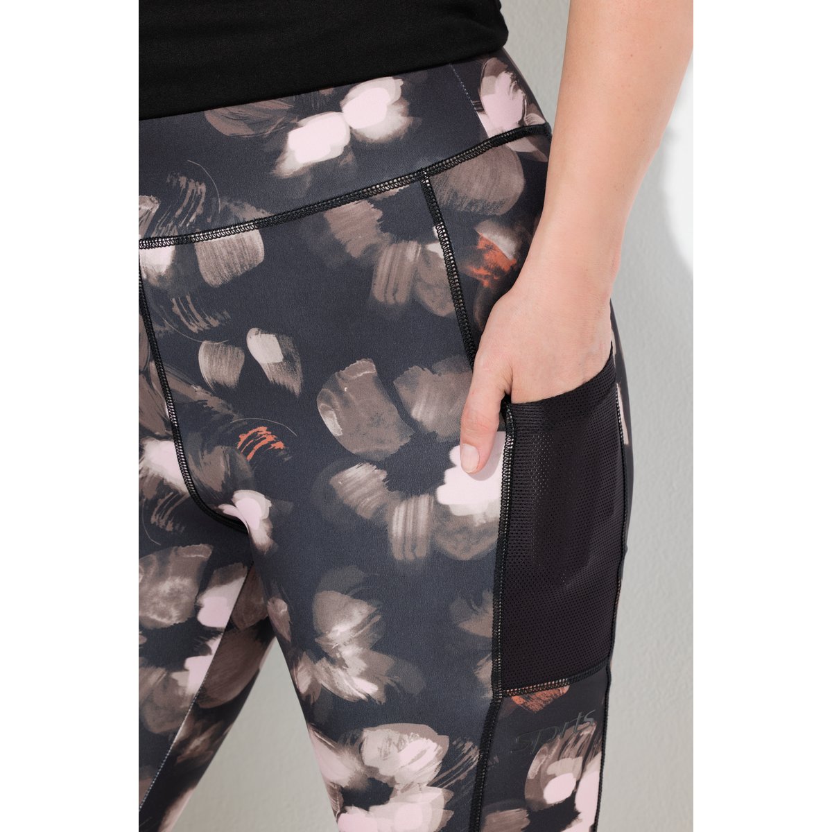 Legging de sport avec poches noir, ULLA POPKEN