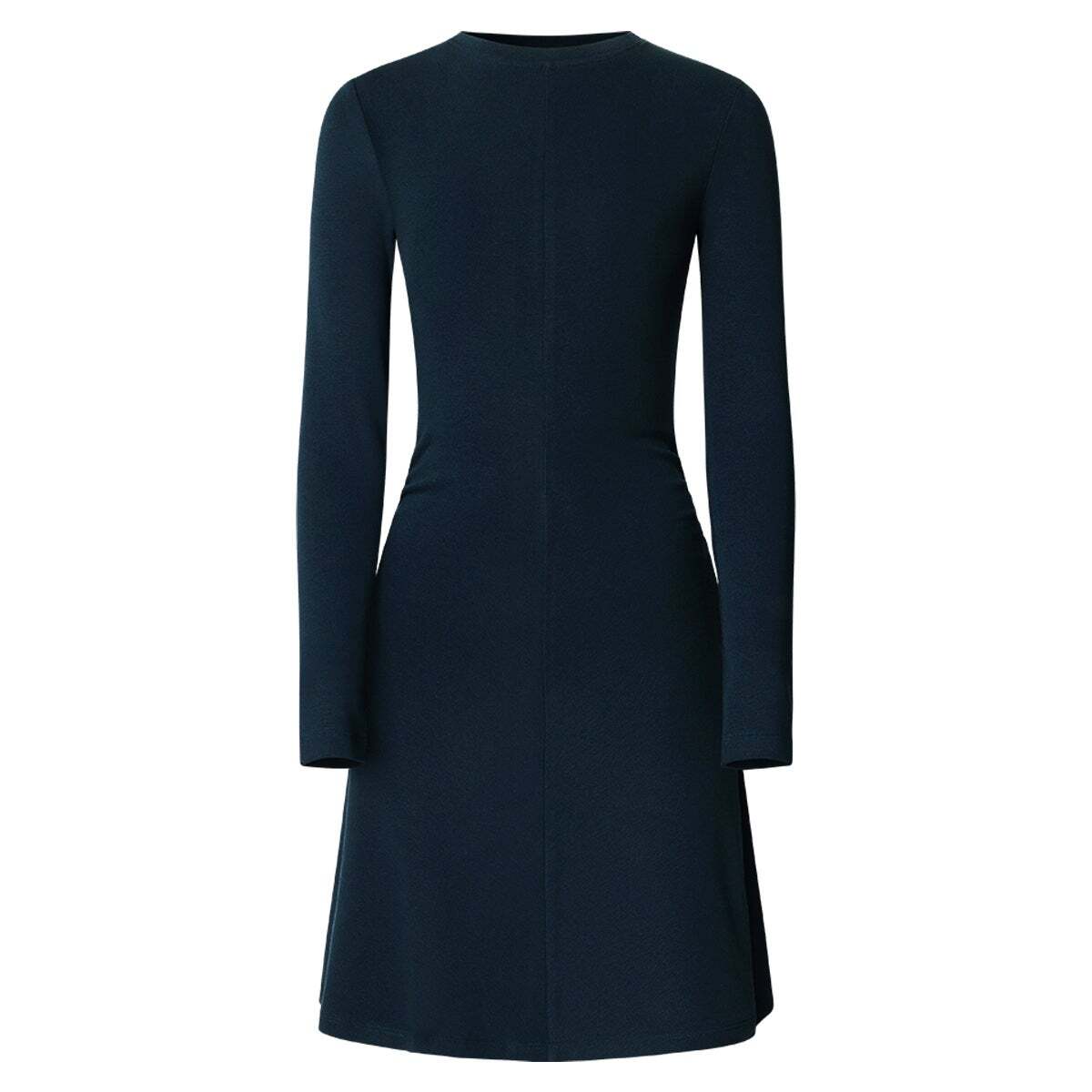 Robe Courte À Col Rond bleu dulwich, PEPE JEANS
