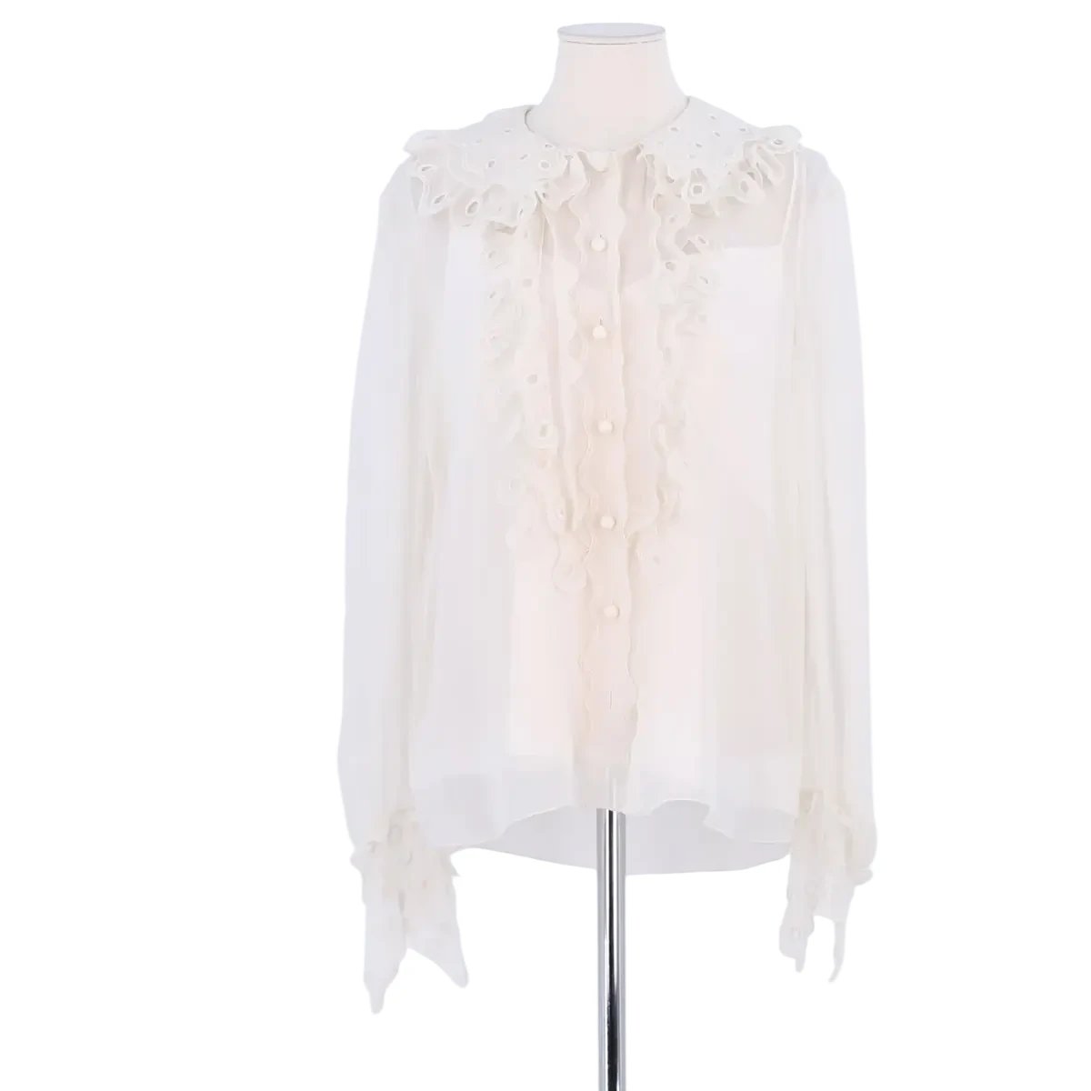 Blouse - Très Bon État blanc, SEE BY CHLOE