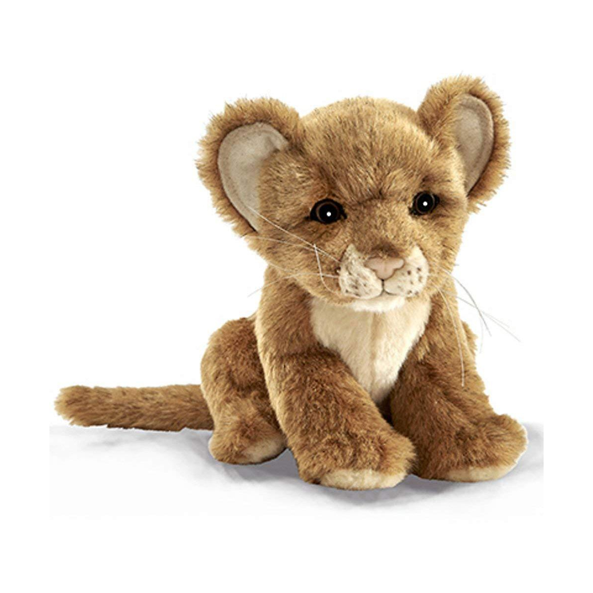 peluche Lionne bebe assise couleur unique, ANIMA