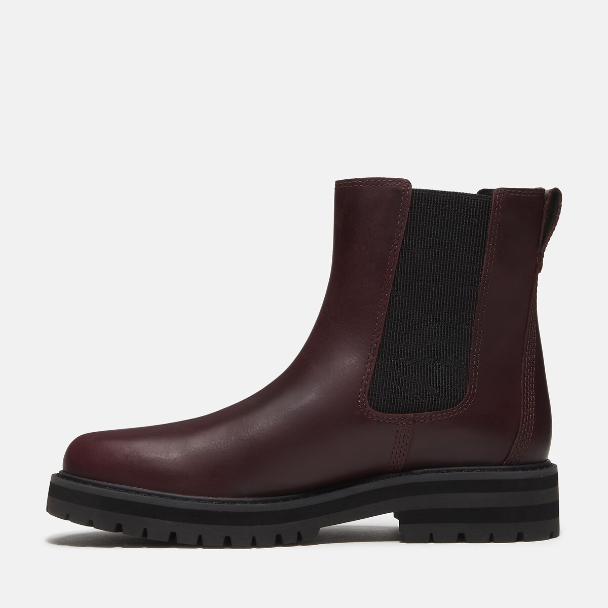 Bottines en cuir, BRITTON DRIVE MID CHELSEA bordeaux, TIMBERLAND