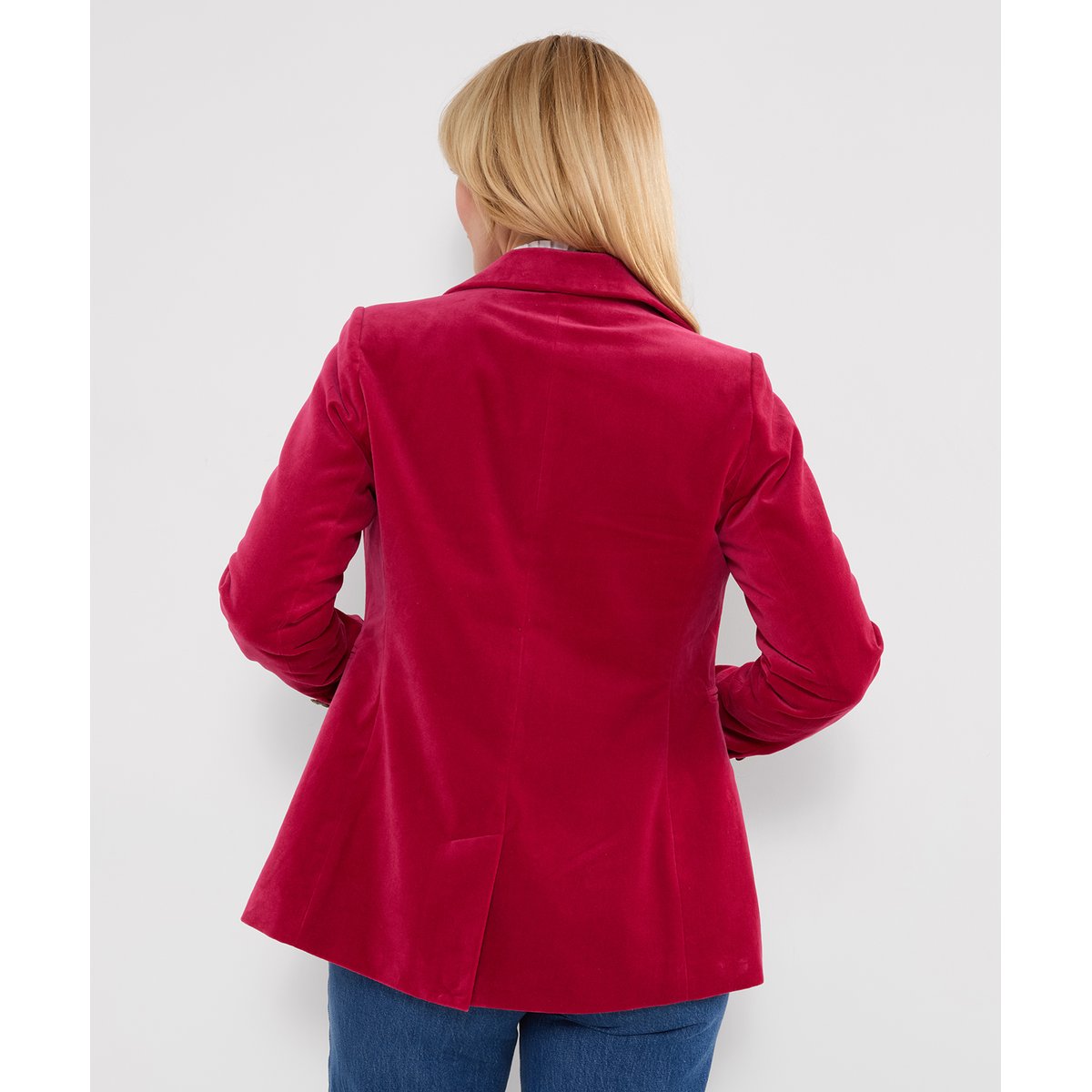 Magnifique Veste Blazer en Moleskine rose, JOE BROWNS