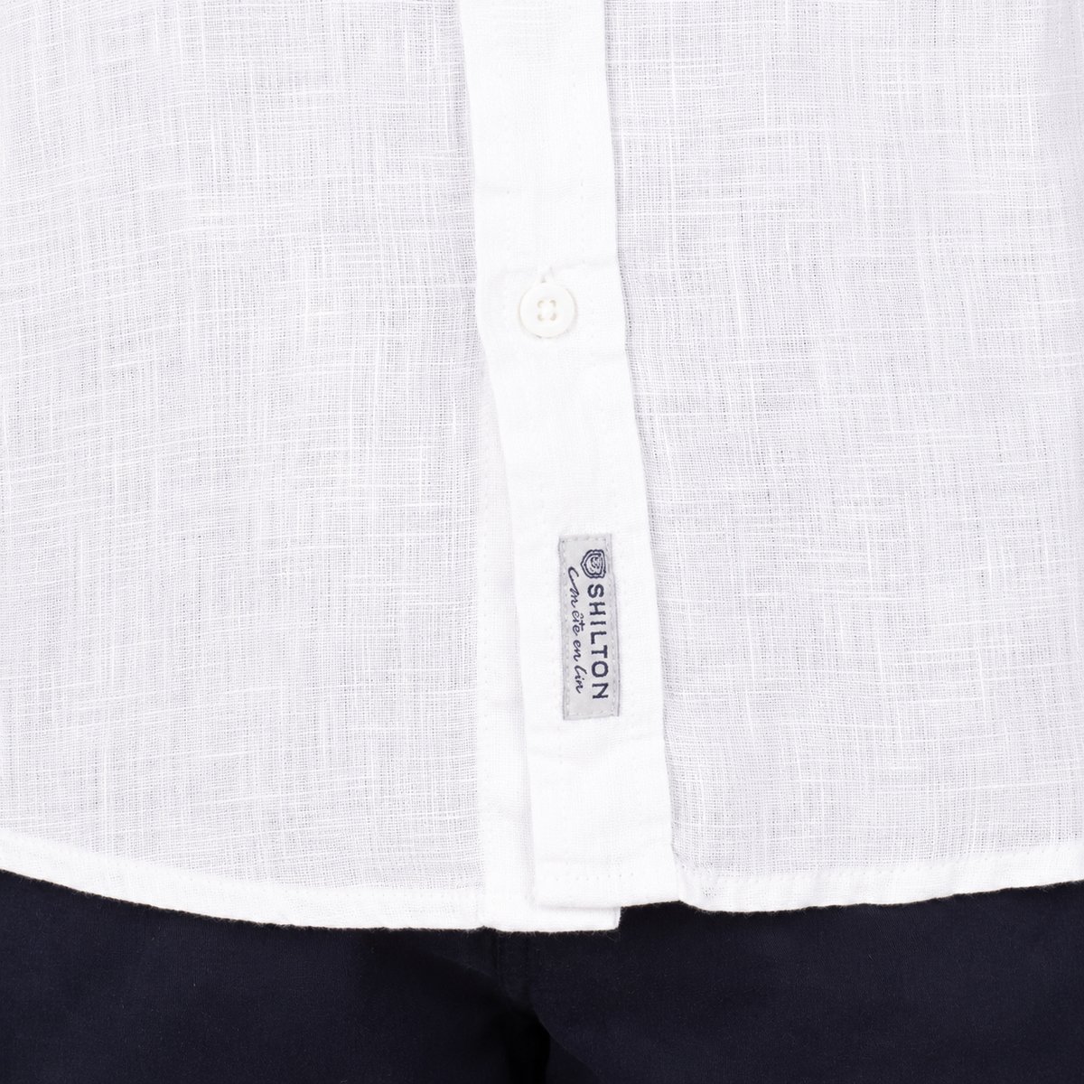Chemise en lin sunset creek blanc, SHILTON