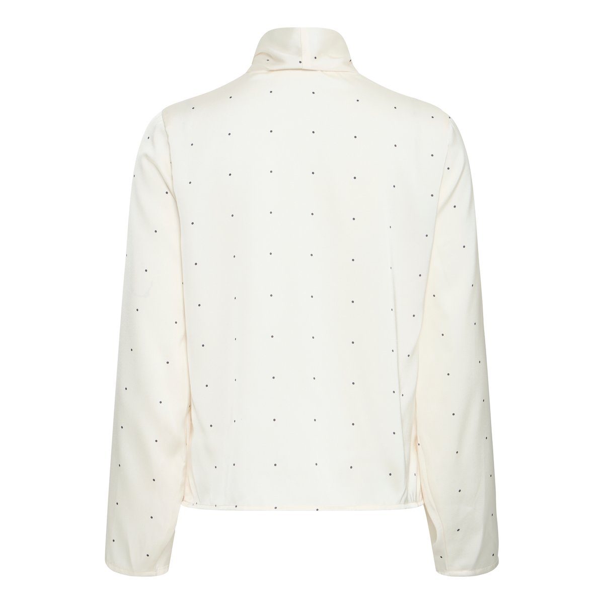 Chemise à manches longues blanc birch mini dot, ICHI