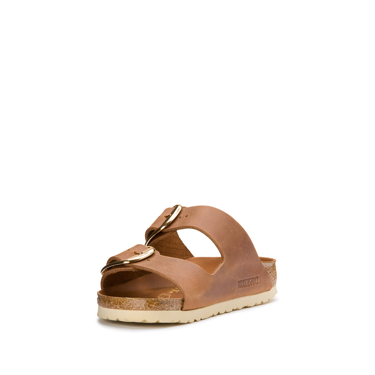 Mules double bride ARIZONA BIG BUCKLE  cognac, BIRKENSTOCK