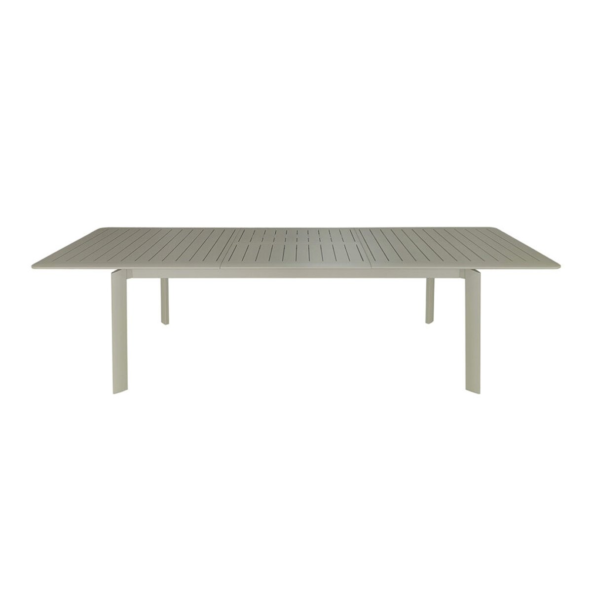 Table extensible de jardin 6/10p en aluminium Kaki clair HAVANA kaki clair, WILSA GARDEN