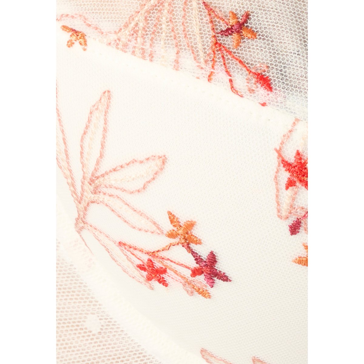 Soutien-gorge à armatures brodé LYNA blanc cassé, DAMART