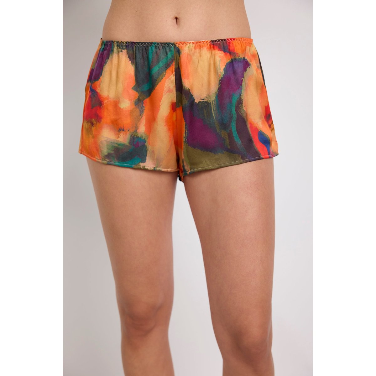 Short en viscose imprimé PARADISE gypsy garden, MAISON LEJABY