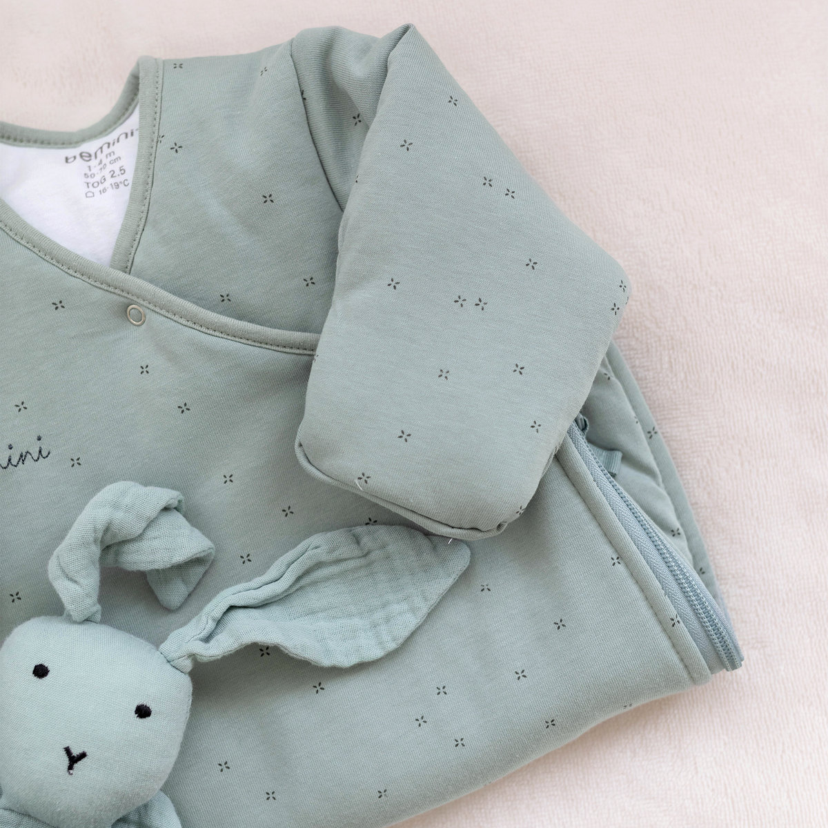 Gigoteuse avec moufles hiver - TOG 3 Cocon bien chaud mini lunar, BEMINI