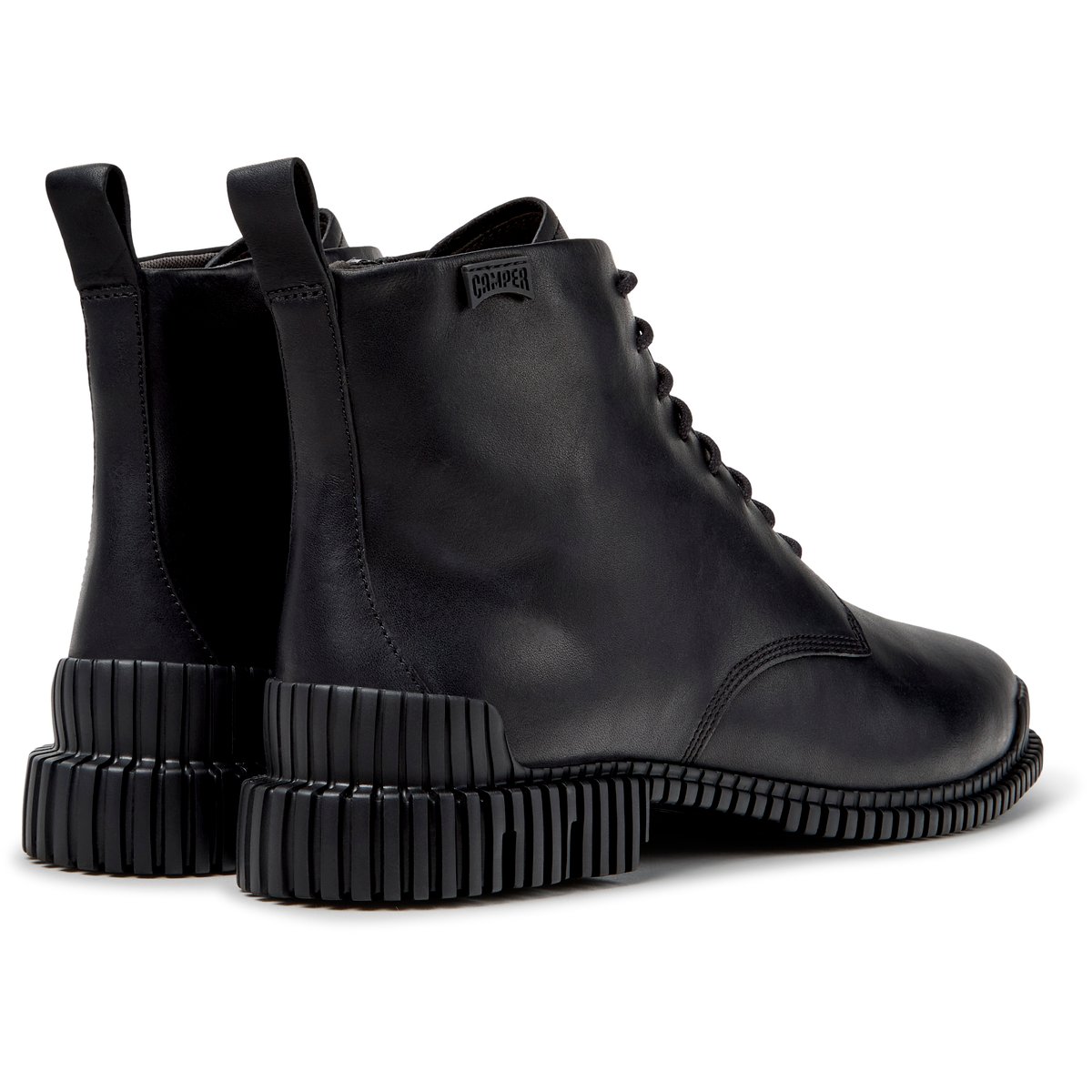 Bottines Pix Smooth Leather noir 005, CAMPER