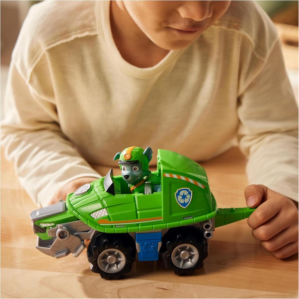 Paw Patrol - Jungle Pups - Solide Rocky vert, SPIN MASTER