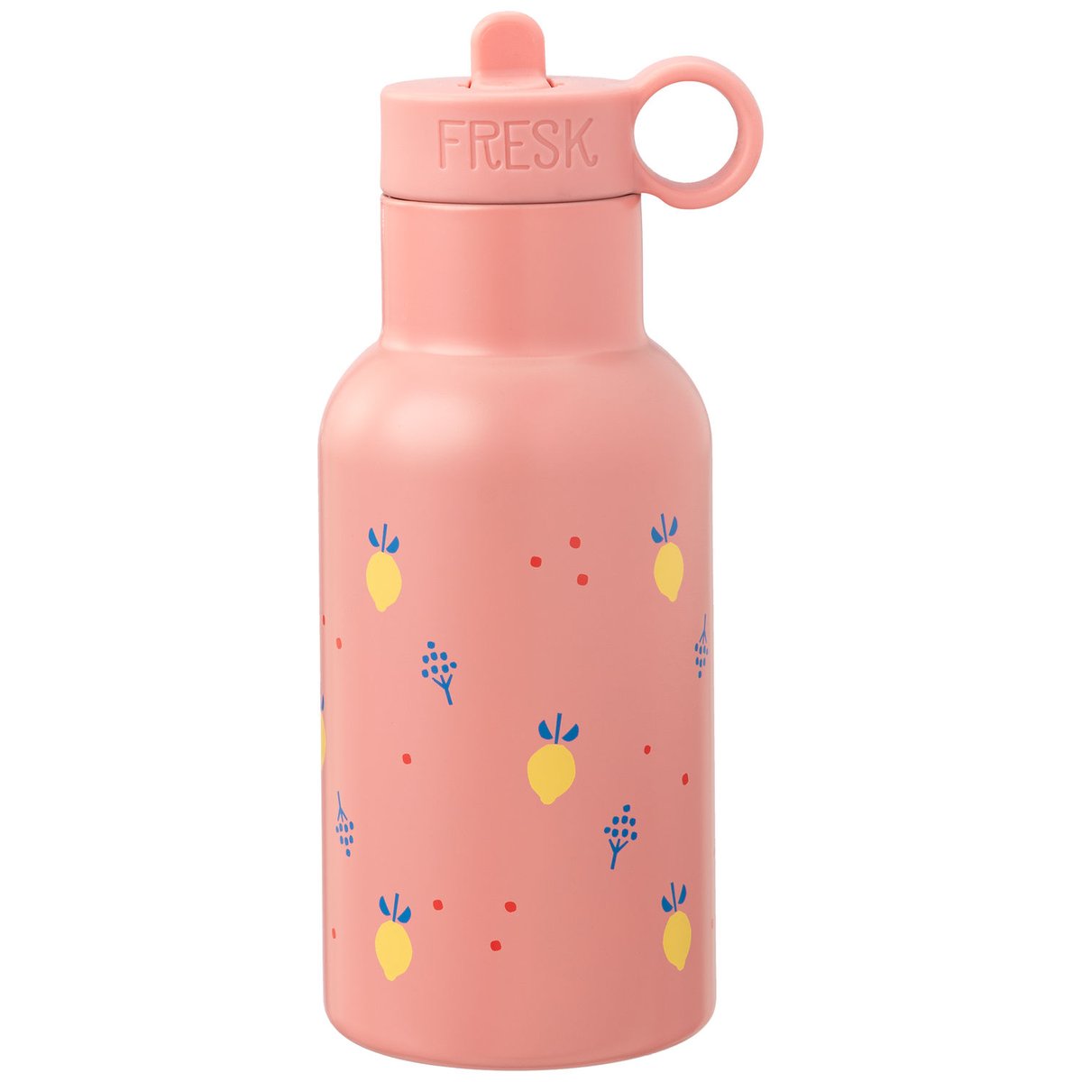 Gourde isotherme rose, jaune, bleu, FRESK