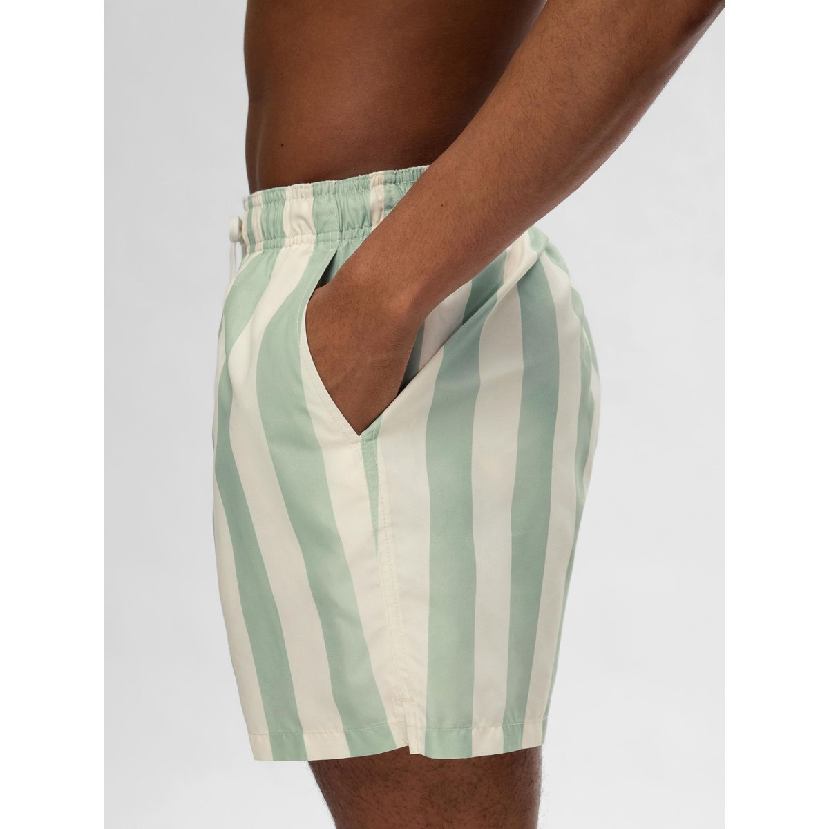 Short De Bain vert - bok choy, SELECTED