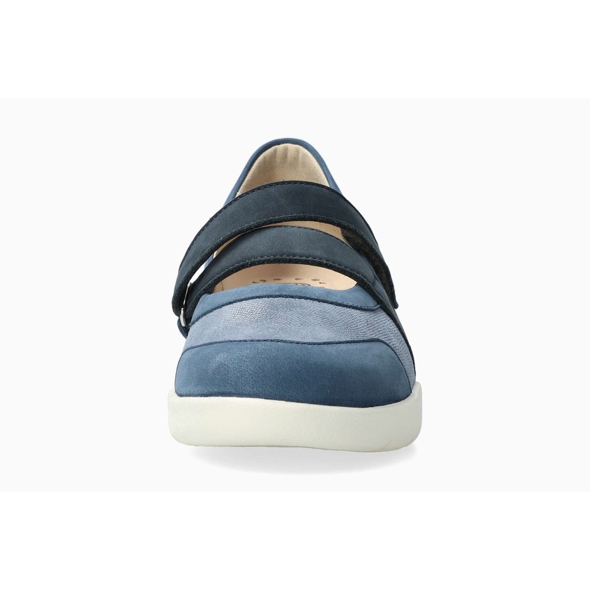 Baskets en cuir CINTIA bleu denim 5148, MEPHISTO