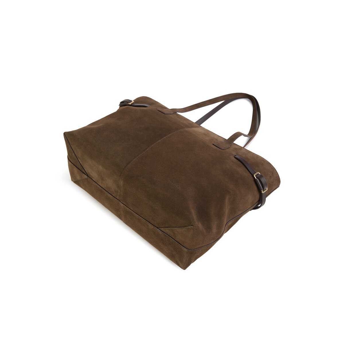 Tote bag in pelle, MARCEAU ebano, NAT & NIN