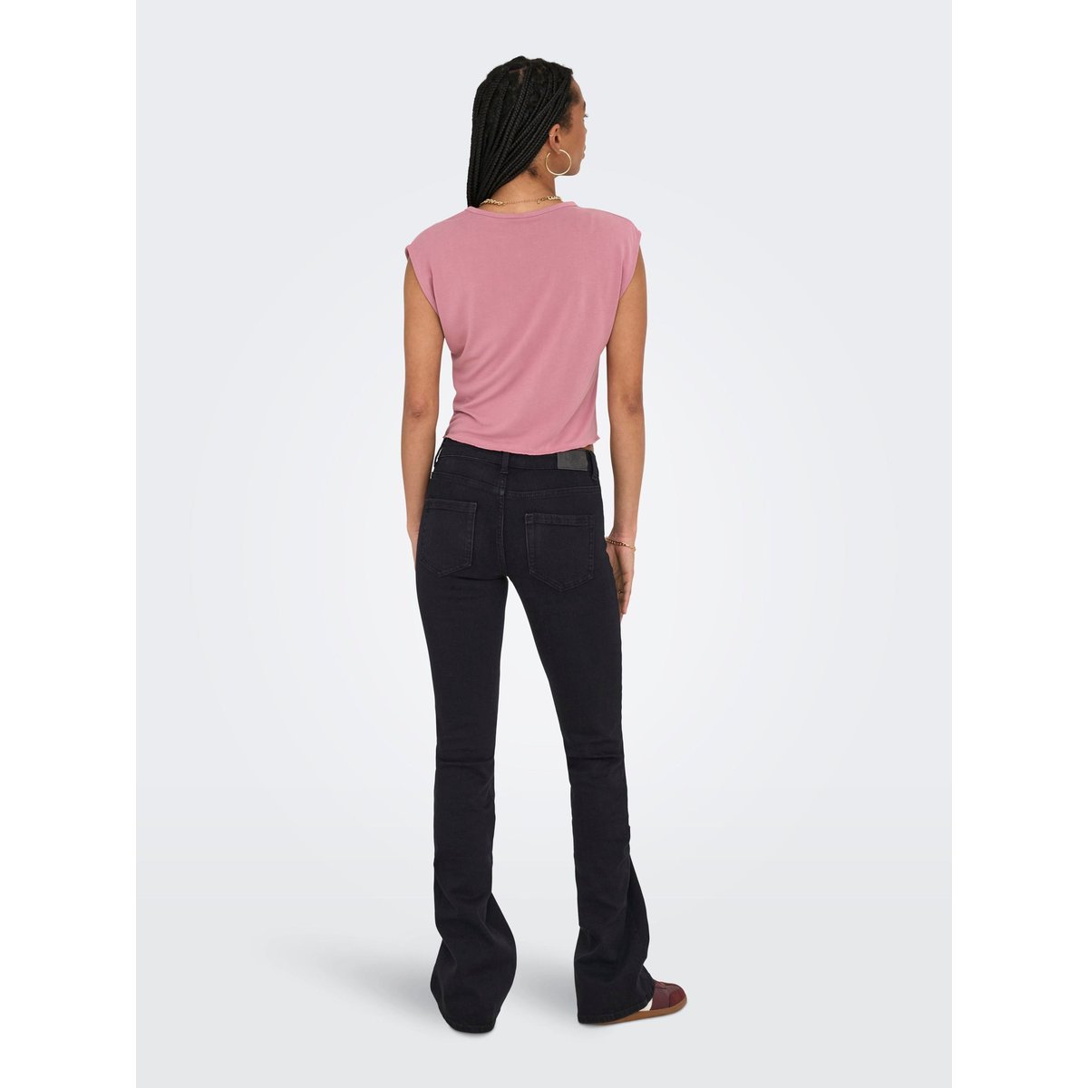 Jean Flared black denim, ONLY