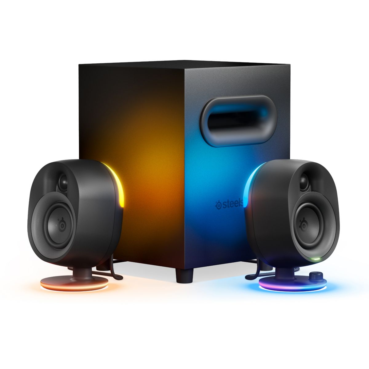 Enceinte PC ARENA 7 - BLACK couleur unique, STEELSERIES