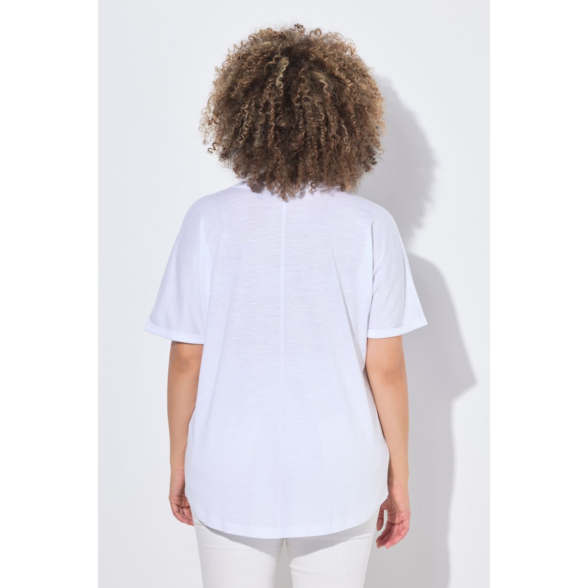 T-shirt blanc neige, ULLA POPKEN