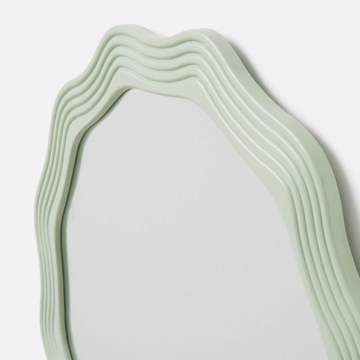 Miroir rond forme fleur, diamètre 60 cm, BLOMA céladon, LA REDOUTE INTERIEURS