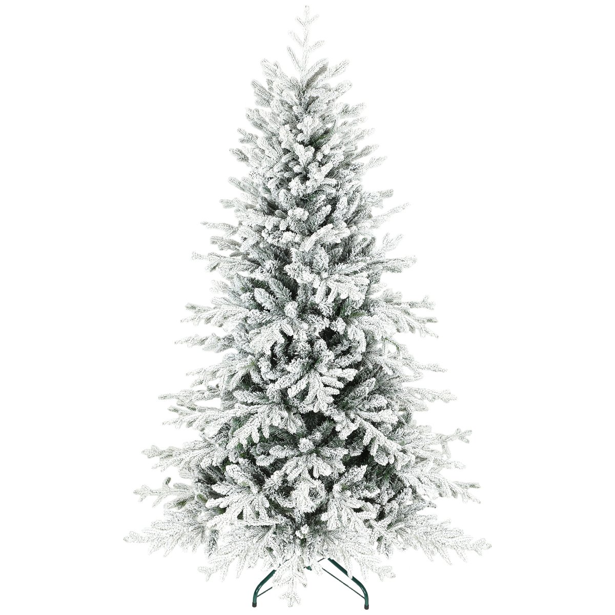 Sapin de Noël Plastique Vert vert, HOMCOM