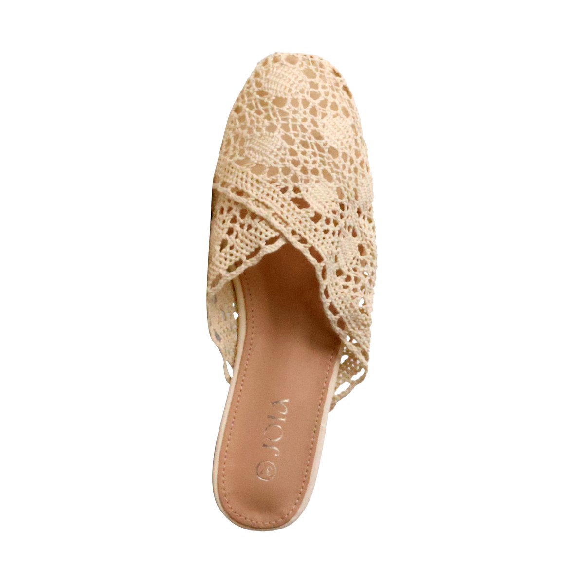 Mules à Enfiler beige, ENZA NUCCI