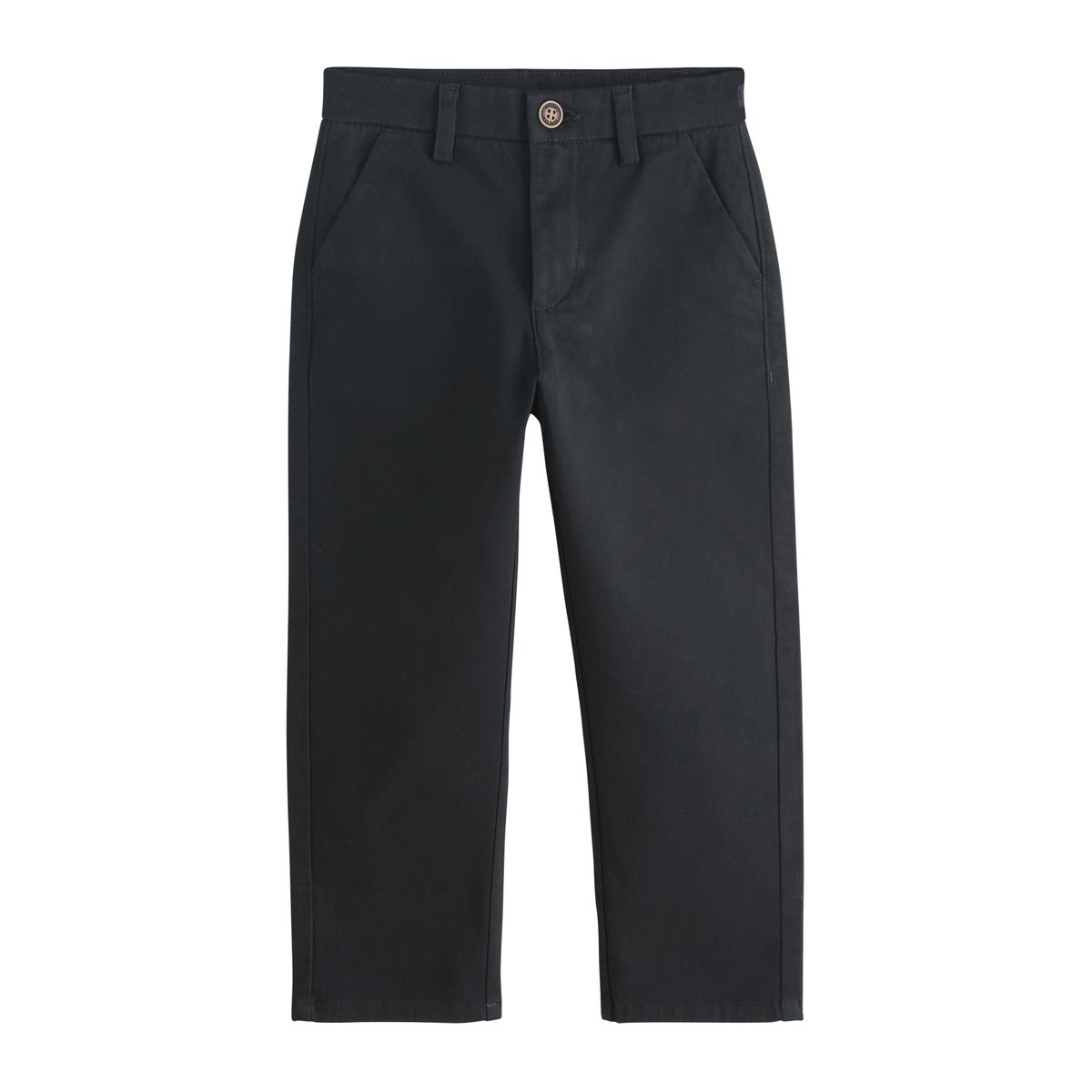 Pantalon chino stretch noir, NEXT