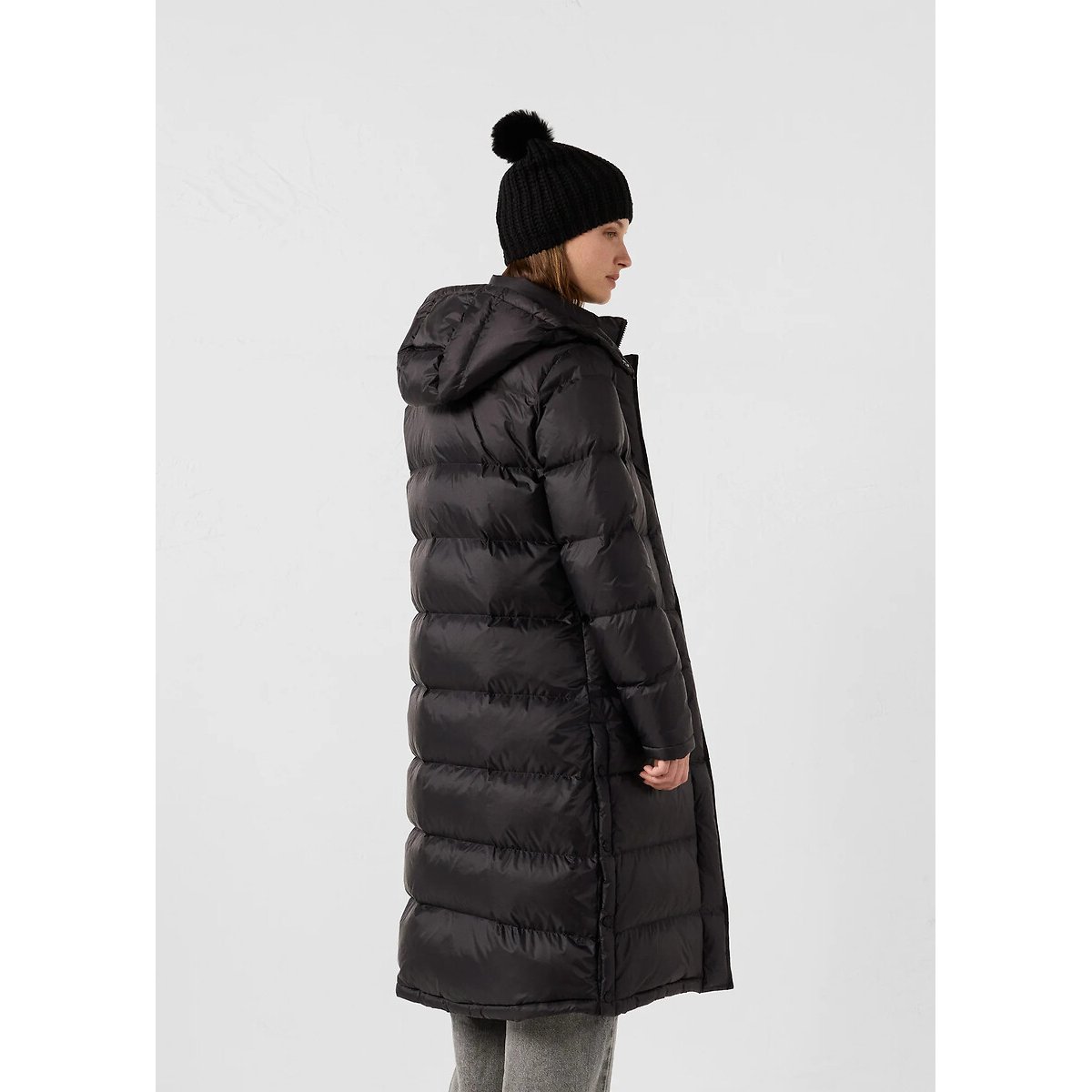 Karachi Long Padded Jacket black, JOTT