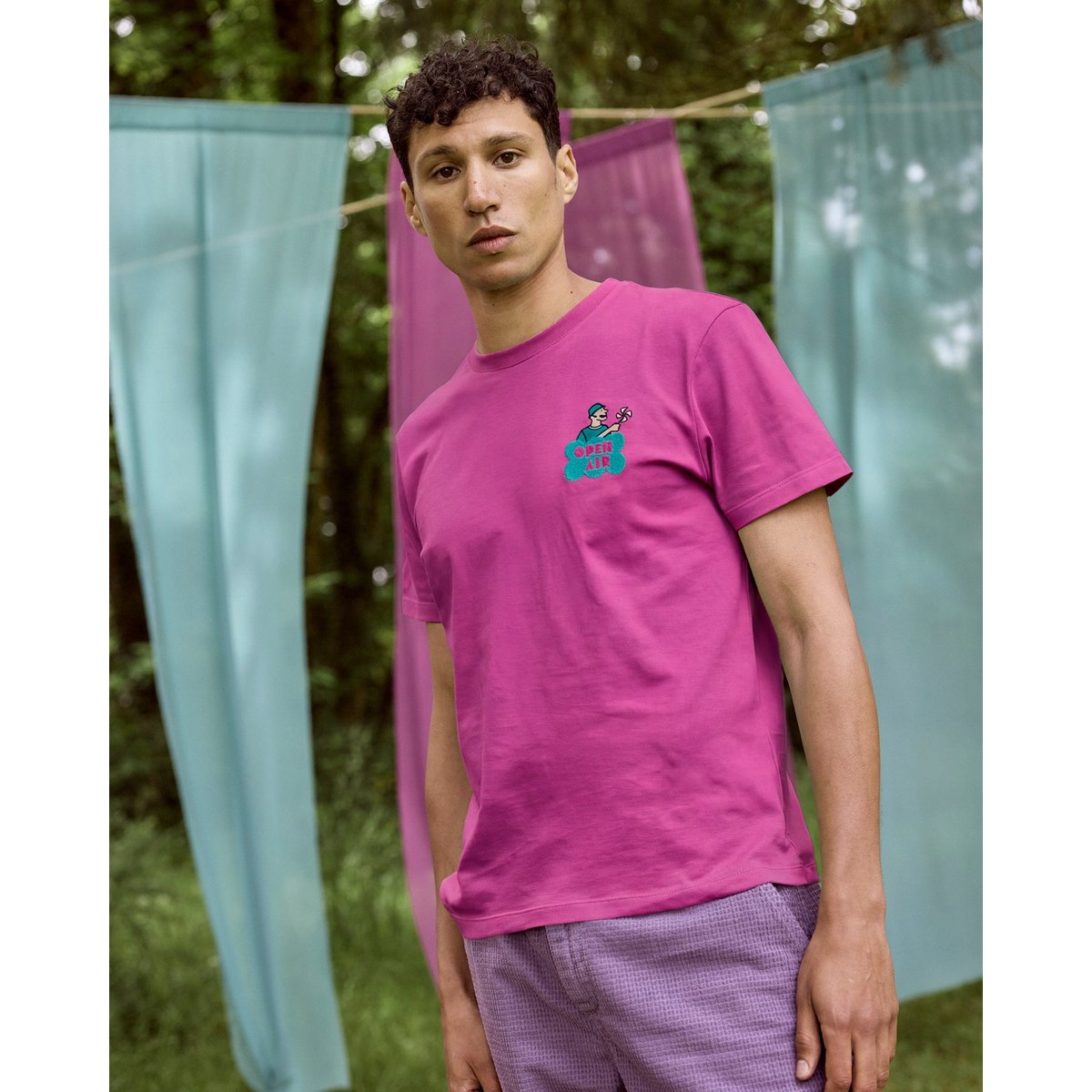 T-shirt ARCY fushia, FAGUO