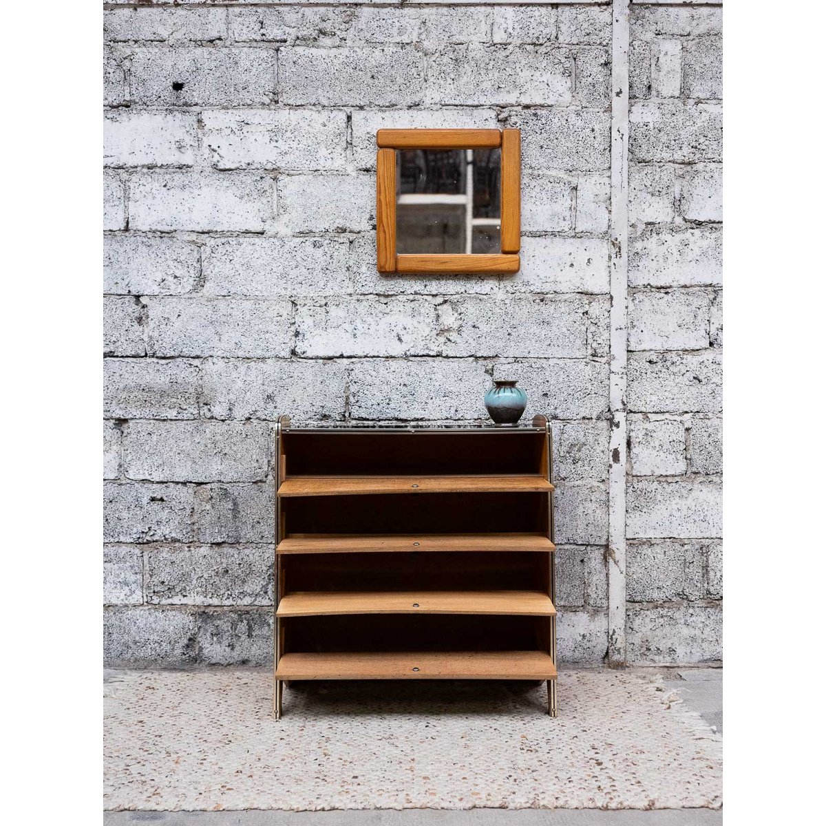Commode ultra colorée Olga N°1049 - Bon état marron, DEBONGOUT