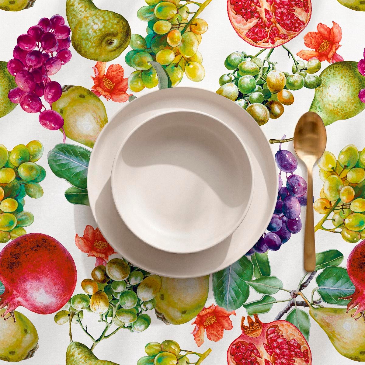 Nappe anti-taches Pera - 100% coton - multicolore, NAF NAF HOME