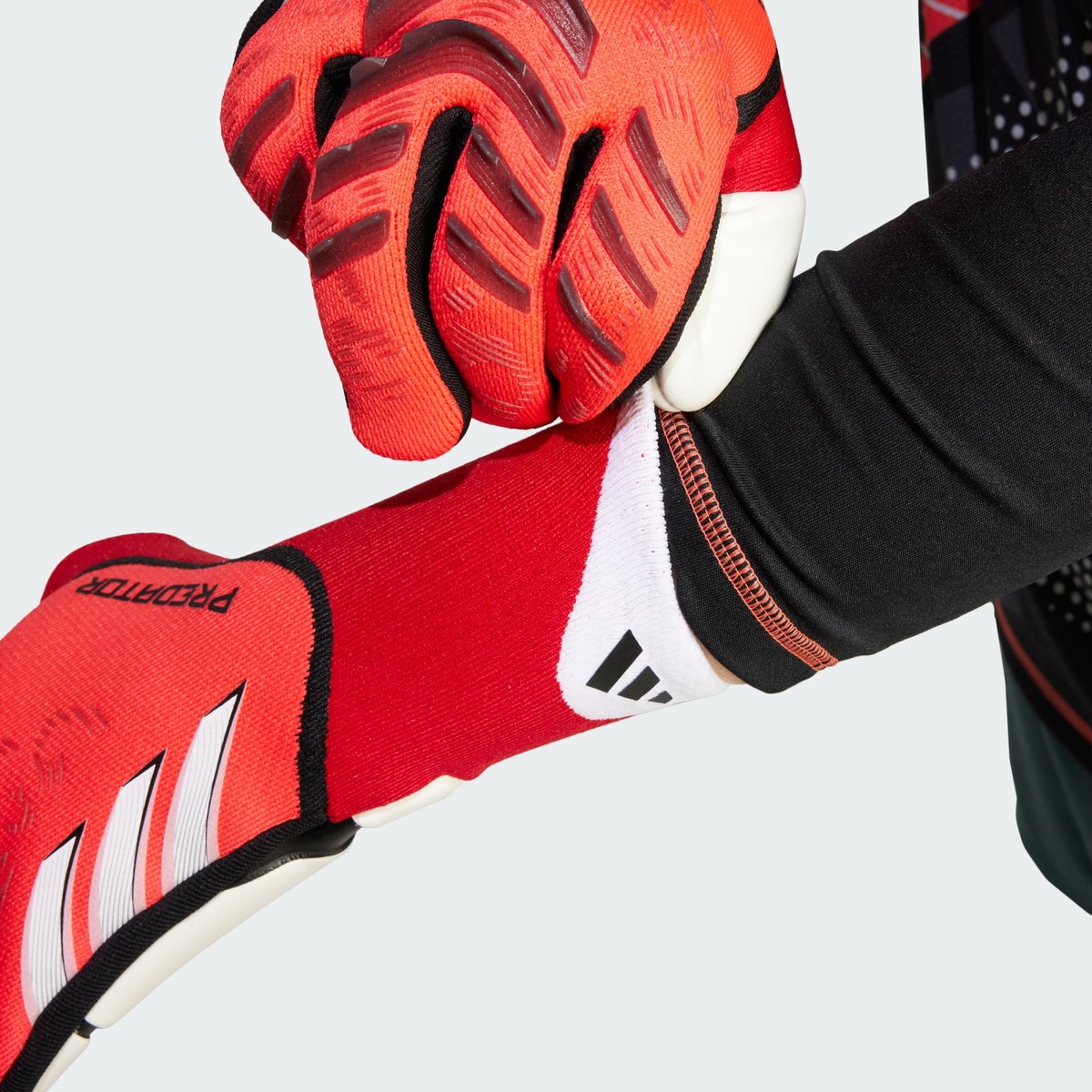 Gants de gardien Predator Pro lucid red / black / pure ruby, adidas Performance