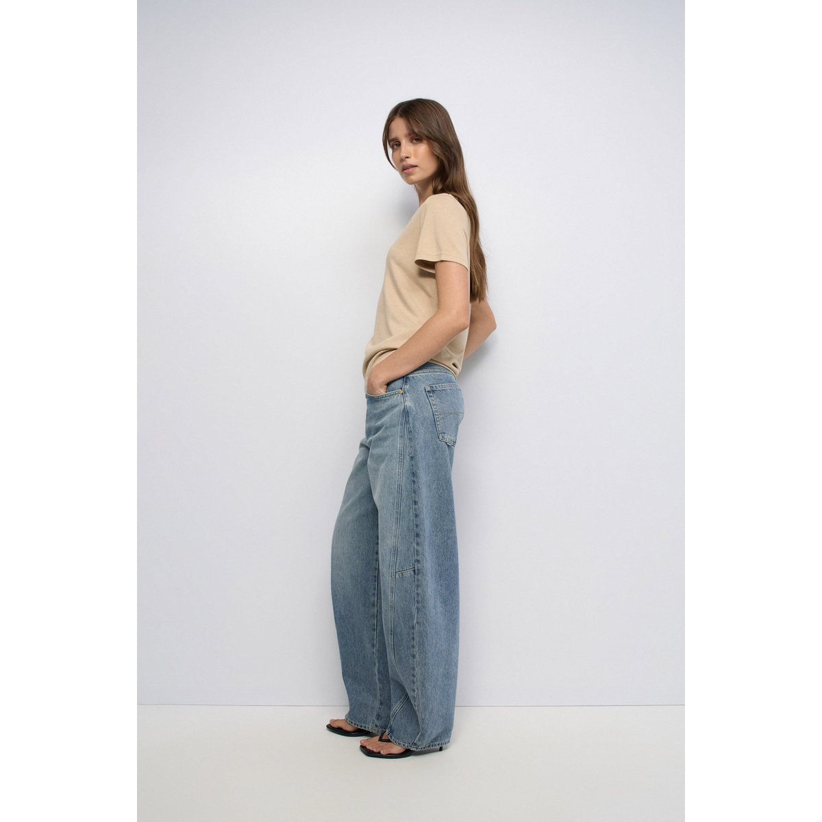 T-SHIRT AVEC Fil textile blanc, SALSA JEANS