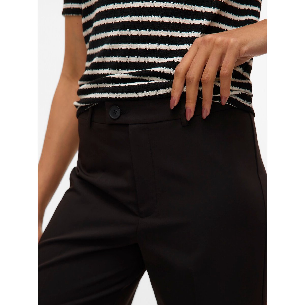 Pantalon large noire, VERO MODA