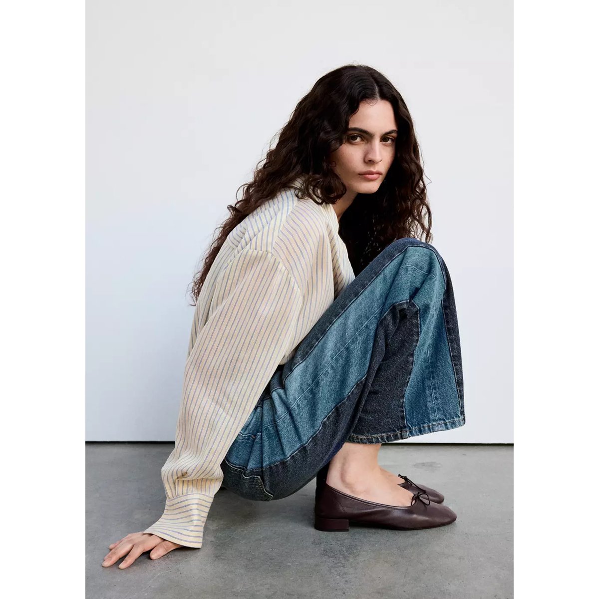 Jeans remira bleu foncé, MANGO