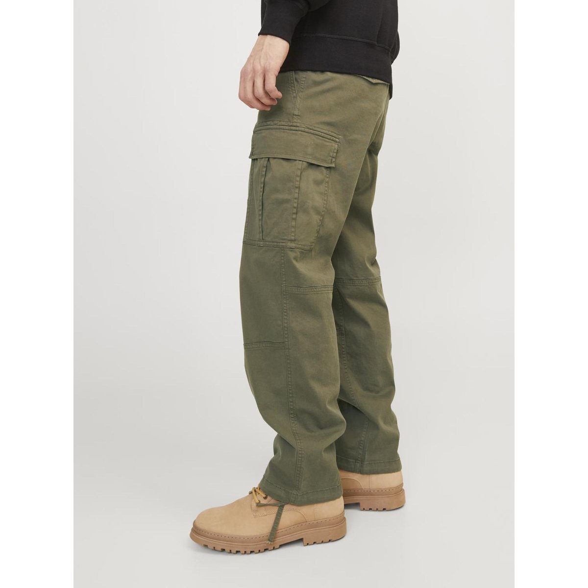 Pantalon Cargo dusty olive, JACK & JONES