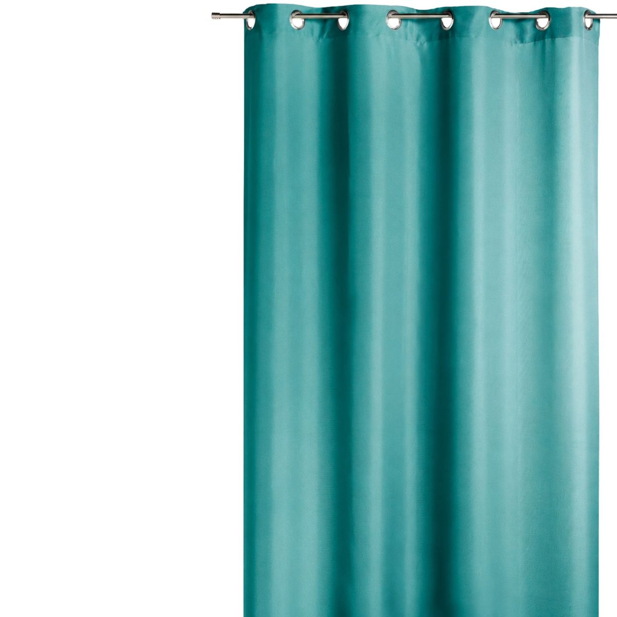 Rideau occultant 80 % uni turquoise, HOME MAISON