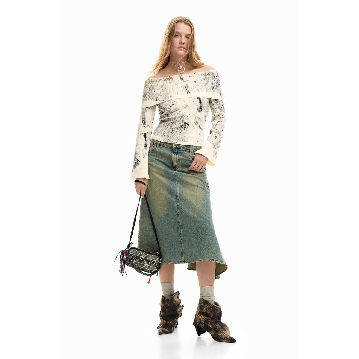 Pull fin oslo gris, DESIGUAL