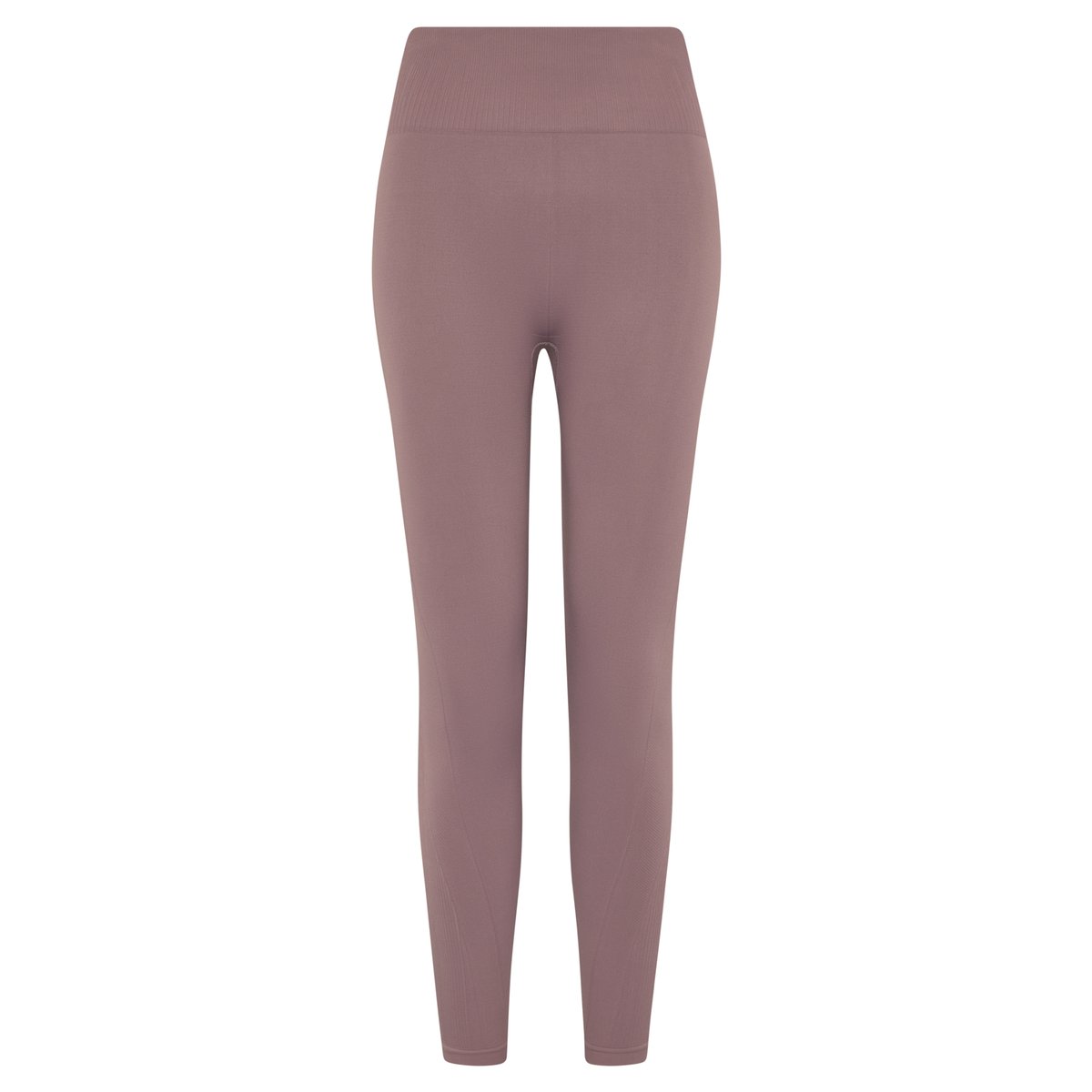 Legging de sport femme Laia taille haute effet gainant rose bois, BORN