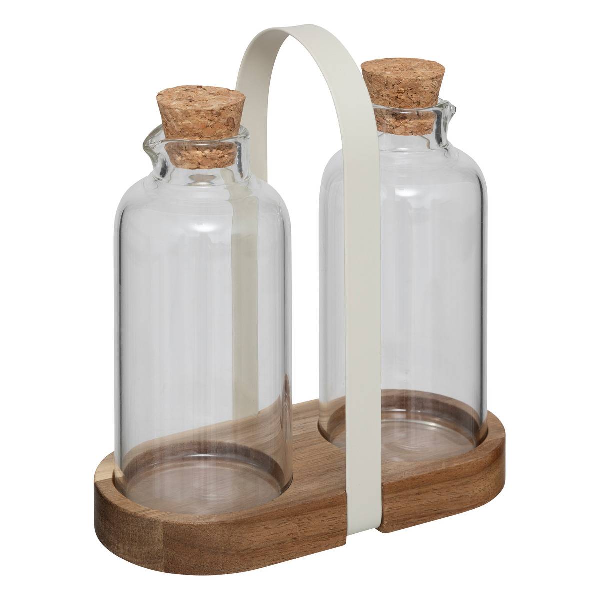 Set huile et vinaigre HARMONY marron, 5FIVE SIMPLY SMART