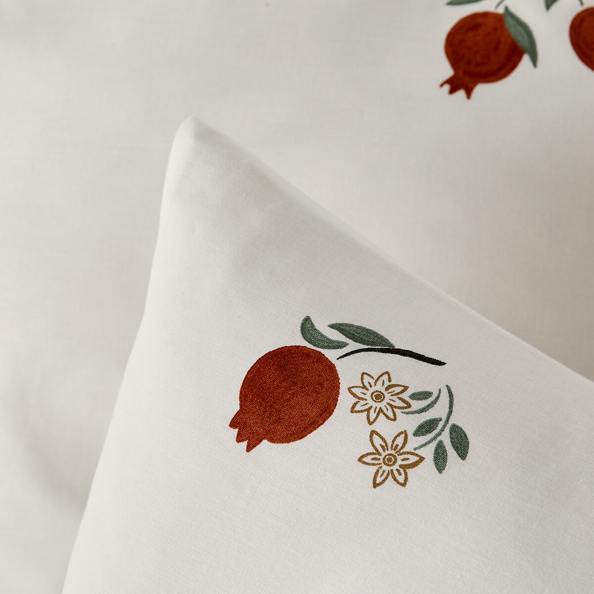 Conjunto de cama 50% algodão reciclado, fronha retangular, Granada estampado, LA REDOUTE INTERIEURS
