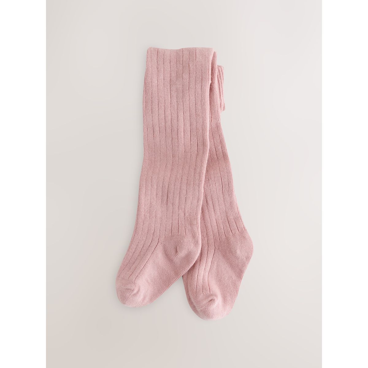 Collants côtelés bébé, 3 paires rose/blanc, NEXT