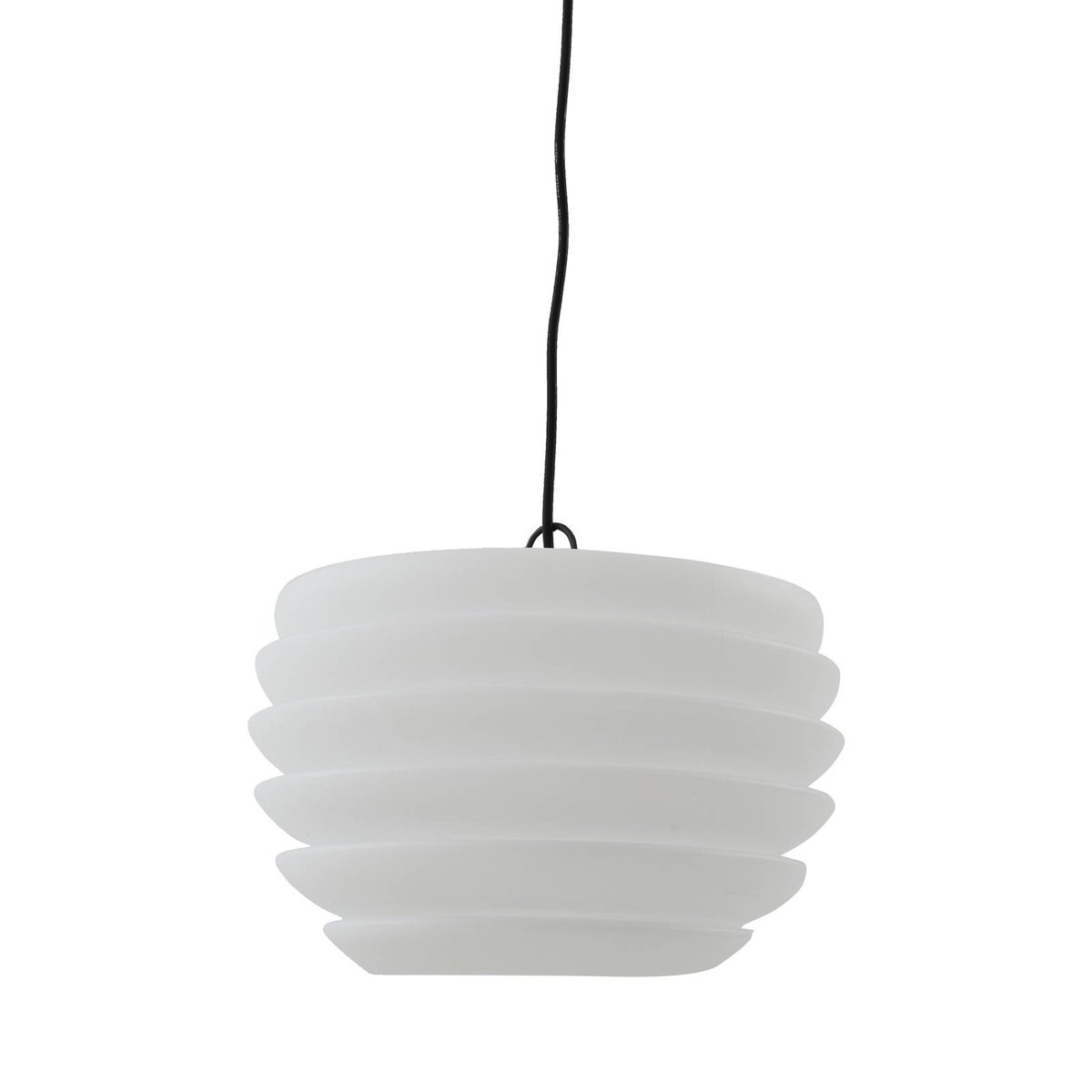 Luminaire extérieur  moderne, Arona blanc, noir, LINDBY