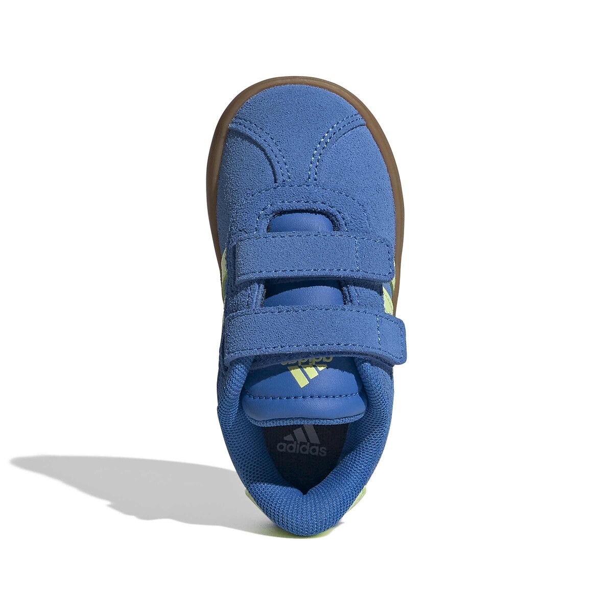 Sneakers in leer VL Court 3.0 blauw/groen, ADIDAS SPORTSWEAR